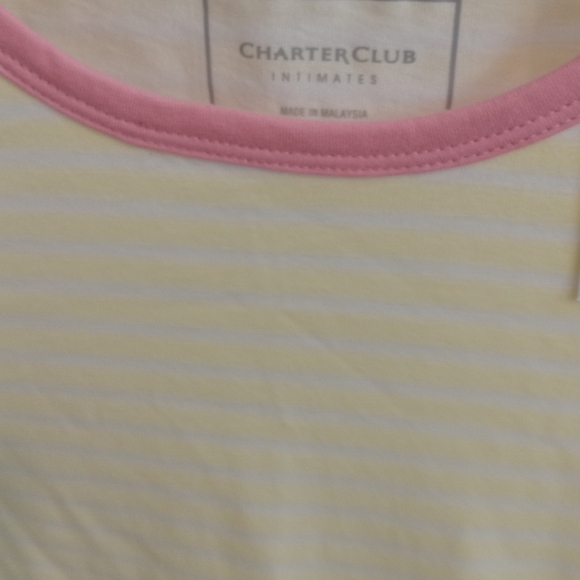 Yellow woman's pajama shirt - Picture 3 of 3